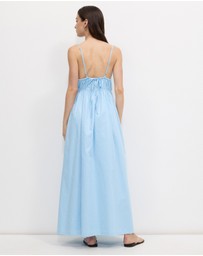 Calli - Alecia Plunge Maxi Dress