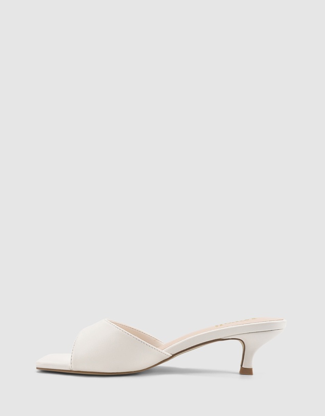 Verali - Alyssa Kitten Heel Mules