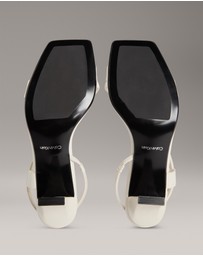 Calvin Klein - Leather Heeled Sandals