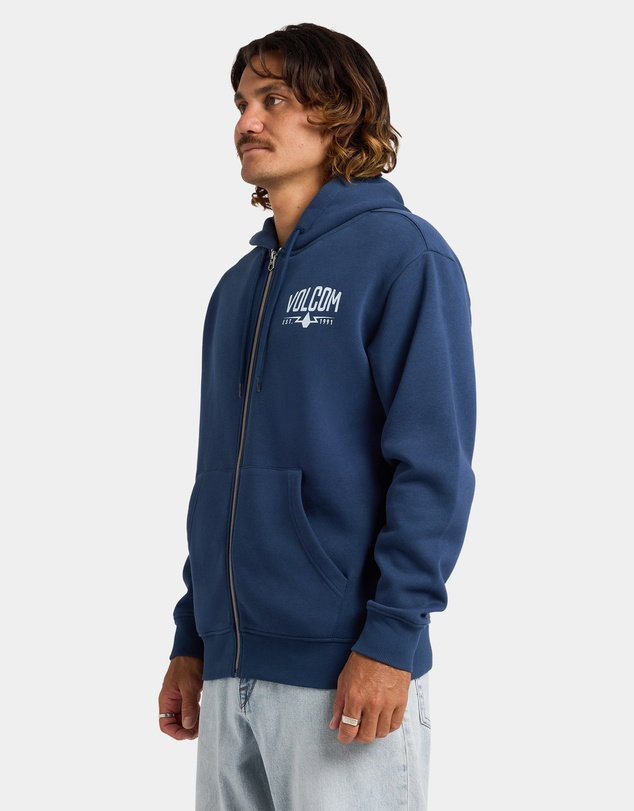 Volcom - Mens Roundabout Zip Up Hoodie