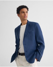 Oxford - 3 Button Linen Milton Blazer