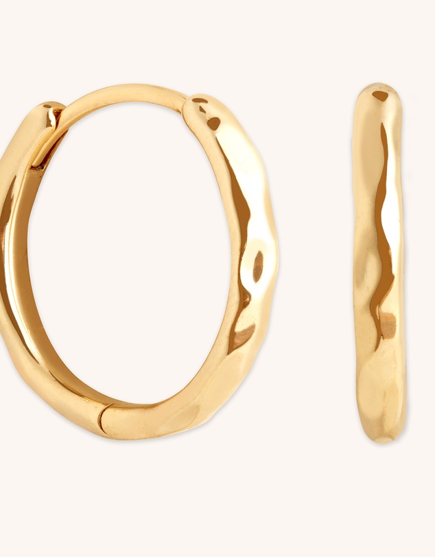 Astrid & Miyu - Molten Texture Hoops
