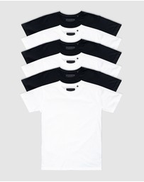 Xander - 6-Pack Blanc Tee