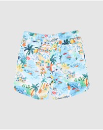 Minihaha - Luca Print Boardshorts - Kids