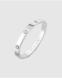 Philipp Plein - PLEIN CUFF Silver-Tone Bracelet