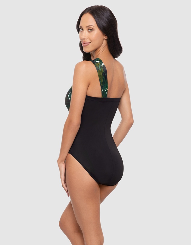 Magicsuit - Palmetto Goddess One Shoulder Tummy Control Swimsuit