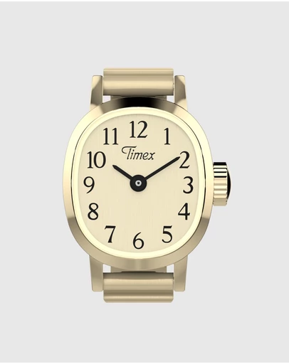 TIMEX - Cavatina® Mini 16mm Stainless Steel Expansion Band Ring Watch