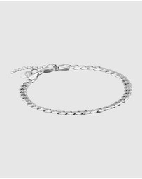 Najo - Marchioness Silver Petite Bracelet (18.5cm+ext)
