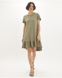 Amelius - Montana Ruffled Tee Dress