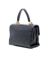 Pre-Loved by Azura Reborn - Pre-Loved Small Quilted Lambskin Trendy Spirit Top Handle Bag