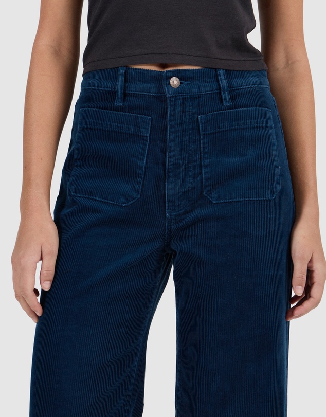 Rolla's - Relaxed Sailor Jean - Teal Cord