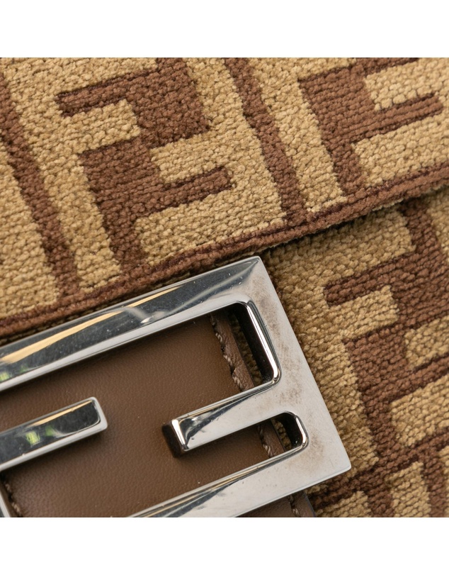 Pre-Loved by Azura Reborn - Pre-Loved Fendi FF motif Baguette Shoulder Bag