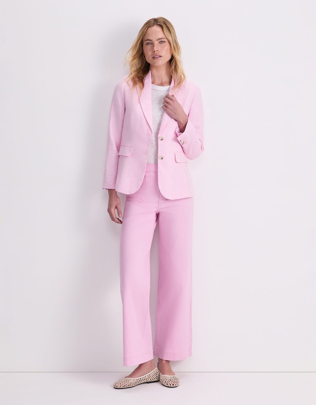 Sportscraft - Freya Short Linen Blazer