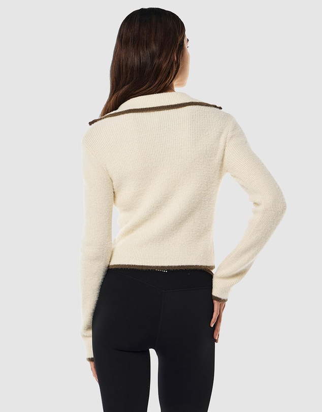 P.E Nation - Ignite Zip Neck Knit