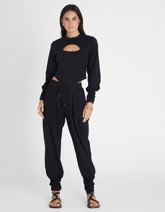 Heaven Australia - Obsidian Corset Sweater