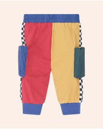 Huxbaby - Retro Motosport Trackpants - Babies-Kids
