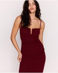 MINKPINK - Mila Gathered Maxi Dress