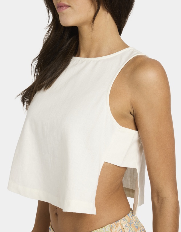 Billabong - Womens So Breezy Cropped Woven Top