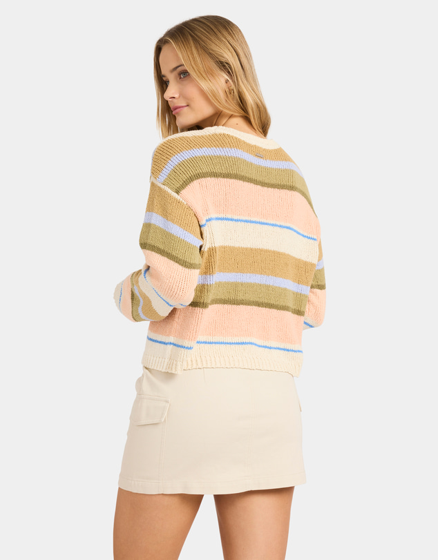 Billabong - Womens Bright Sol Crew Neck Sweater