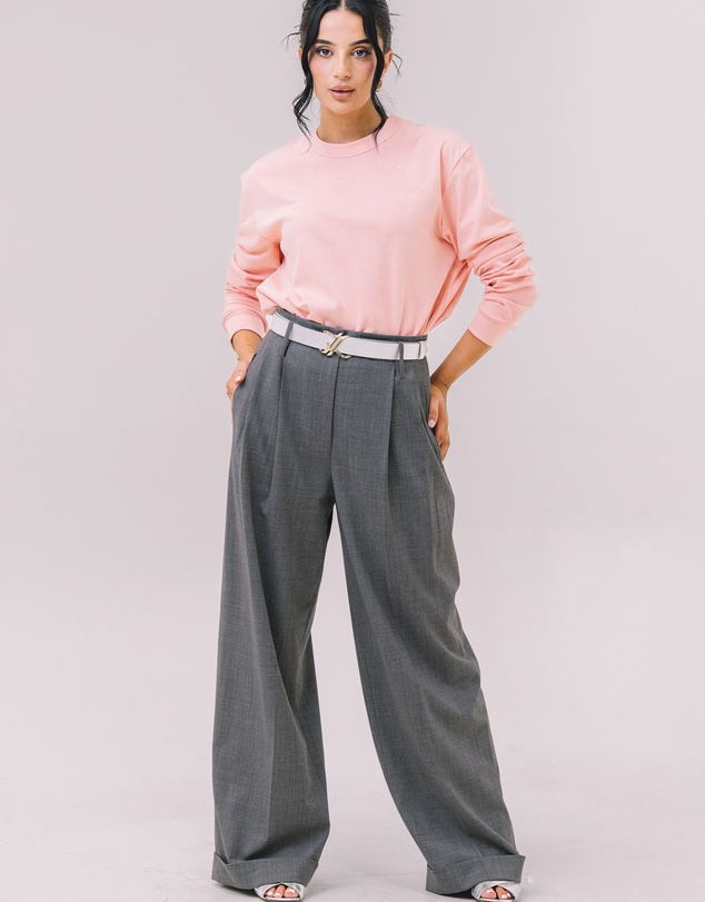 Youmsara - The Valenza Wool–Silk Trouser