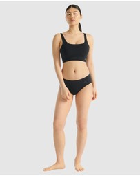 adidas Sportswear - 3 Pack Active Seamless Hipster Brief Underwear