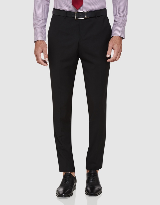 Oxford - Travel Auden Wool Suit Trousers