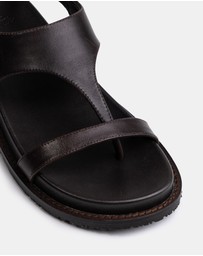 Wittner - Anina Pebble Leather Footbed Sandals