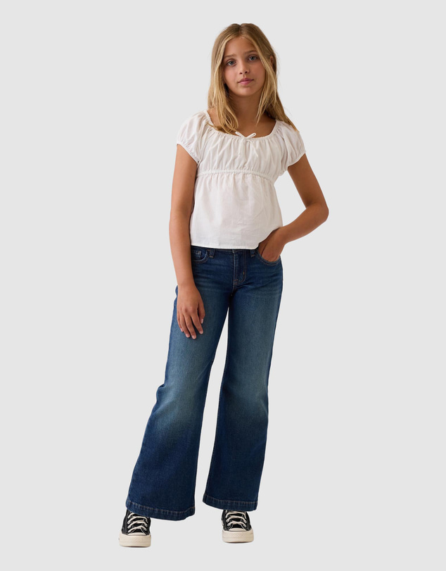 GAP - SS Scoop Bow Top - Teens