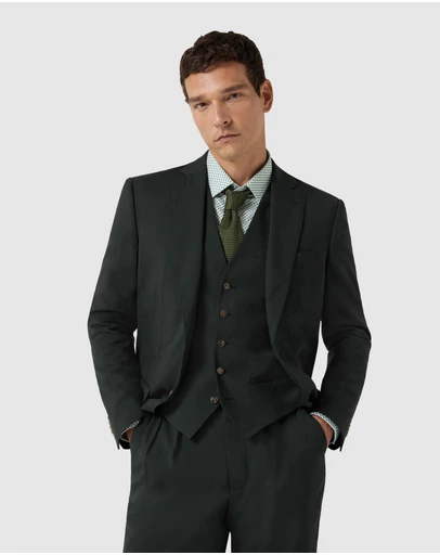 Politix - Slim Stretch Wool Premium Tailored Jacket