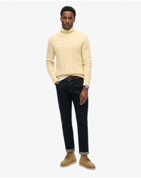 Superdry - Merchant Cable Roll Neck