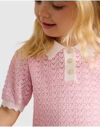 Forever New Girls - Connie Girls Scallop Knitted Top