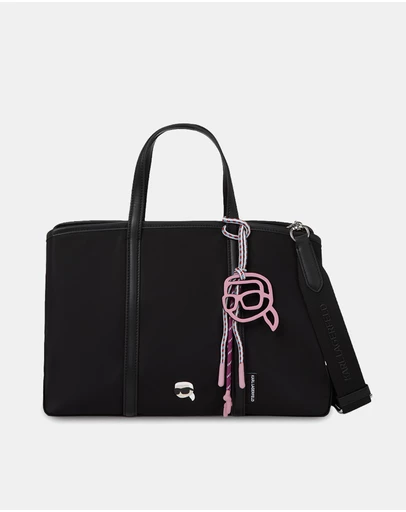 Karl Lagerfeld - Ikon Nylon Satchel Bag