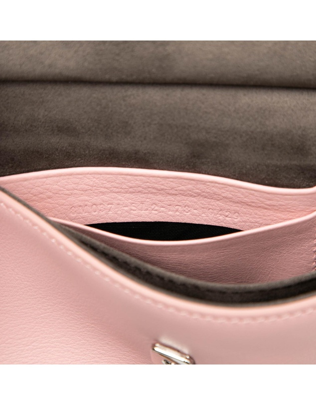 Pre-Loved by Azura Reborn - Pre-Loved Micro Leather Hypnoteyes Double Baguette Satchel