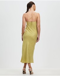Third Form - Paisley Bias One Shoulder Midi Dress