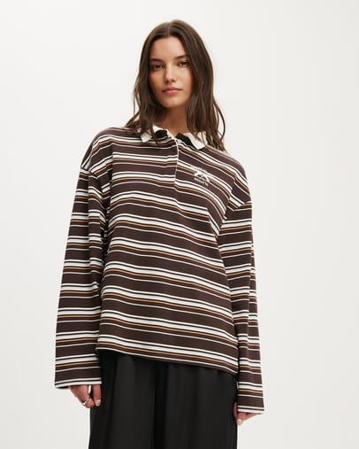 RHODE ISLAND  BROWN STRIPE