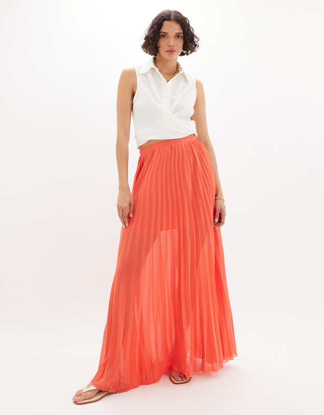 Amelius - Leonore Pleated Maxi Skirt