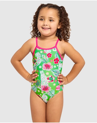 Zoggs - Yaroomba Floral Swimsuit - Kids