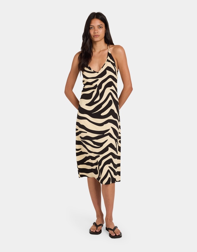 RVCA - Womens Voyager Midi Slip Dress