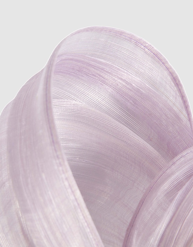 Fillies Collection - Bespoke Light Lilac Bow Racing Fascinator