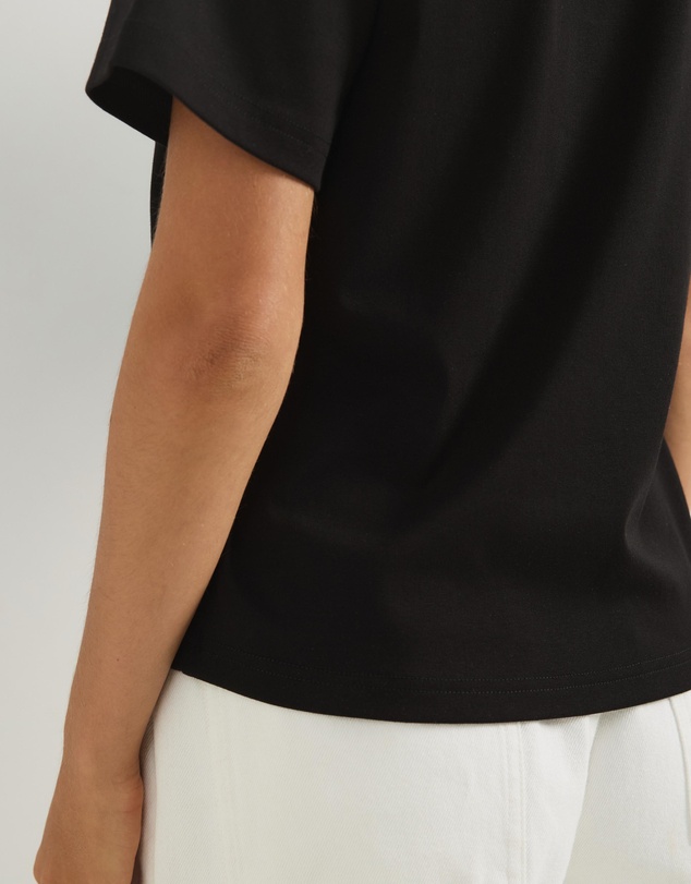 Atmos&Here - Cotton Slim T-Shirt