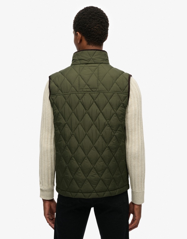 Superdry - Quilted Estate Slim Fit Gilet