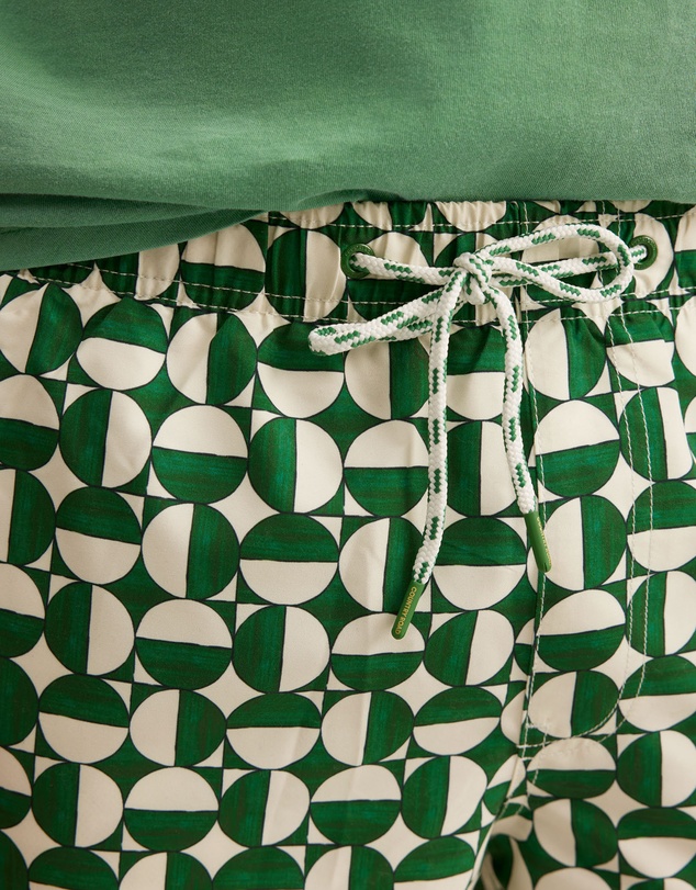 Country Road - Abstract Recycled Polyester Swim Short