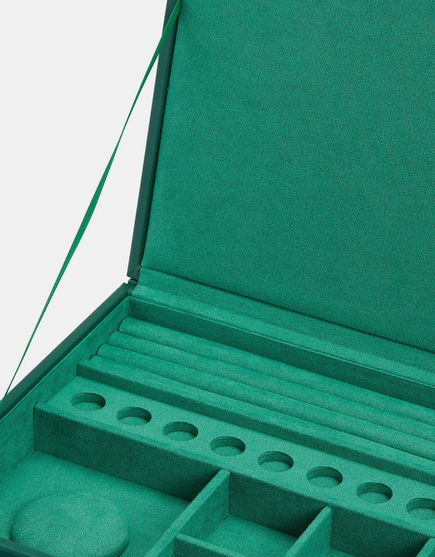Wolf - Wolf Sophia Jewelry Box Forrest Green