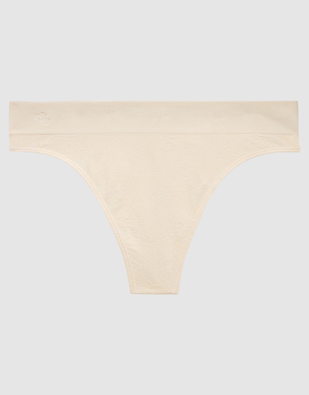 Lauren by Ralph Lauren - Lauren Seamless Paisley Jacquard Thong