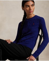 Polo Ralph Lauren - Cable-Knit Cotton Crewneck Sweater