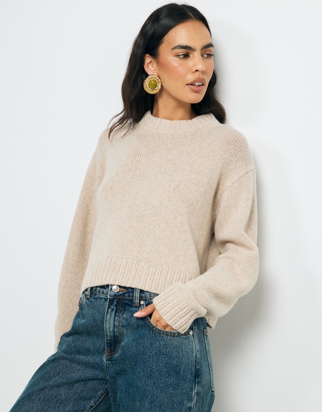AERE - Emme Merino Wool Knit Jumper