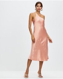 Third Form - Crush Bias One Shoulder Dress