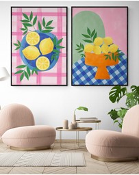 Inka Arthouse - Summer Lemons Set by Elena Ristova