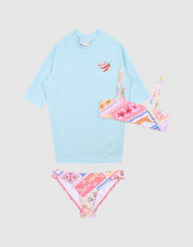 Minihaha - Astrid 3 Piece Swim Set - Teens