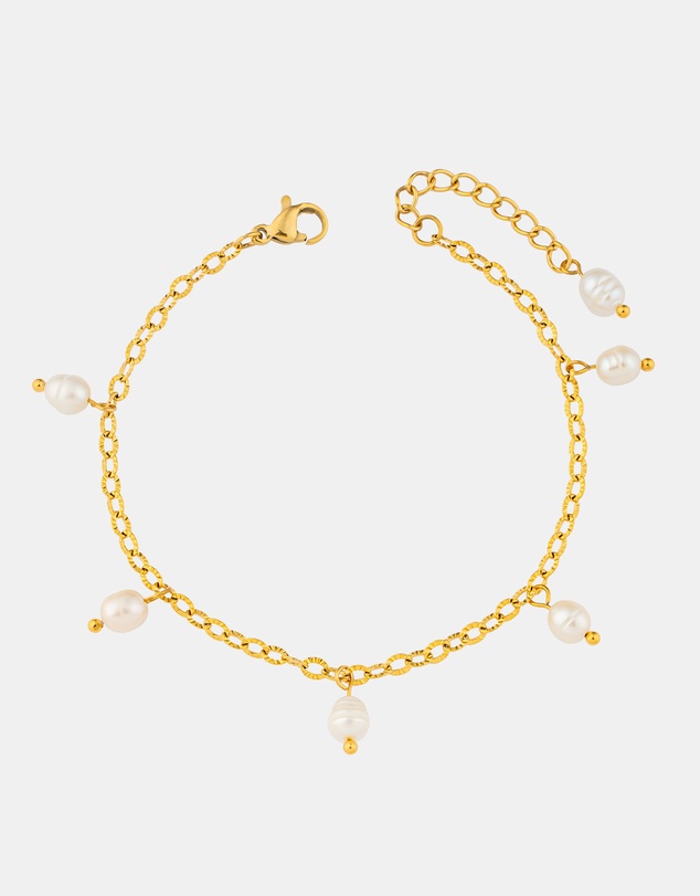 Zoe Olivia - Waterproof Luna Cultured Freshwater Pearl Bracelet